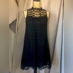 Sleeveless Black Coctail Dress
